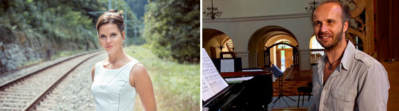 Léonie Renaud et Riccardo Bovino, chefs d'Espace Choral